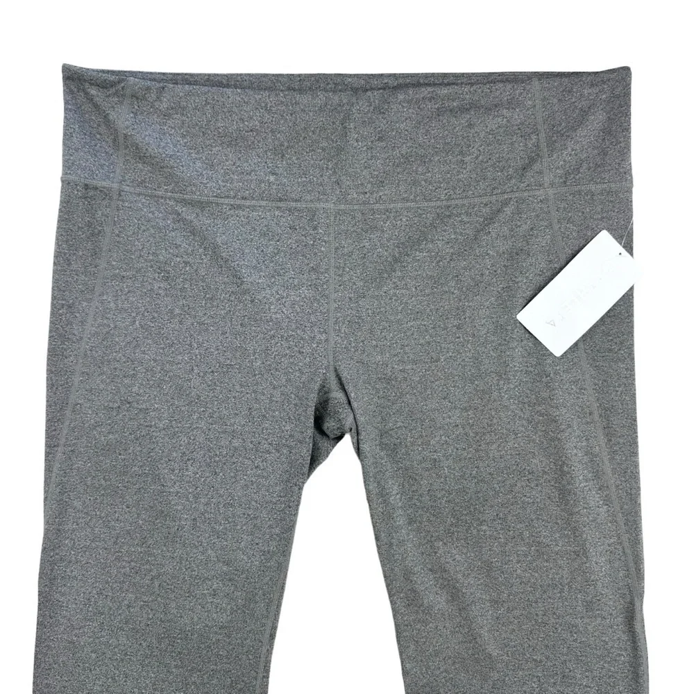 NWT gray Athleta Powervita Straight Leg Pant activewear athleisure yoga 2X plus
